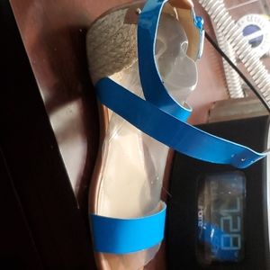 Enzo blue sandals